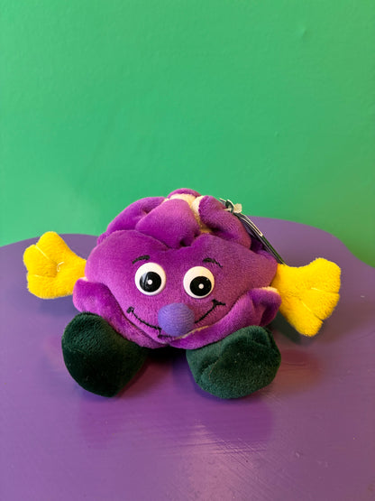 1990's・Veggie Friend Seedies・Cabby Cabbage・Beanbag Plush / ベジフレンズ・紫キャベツ・ぬいぐるみ