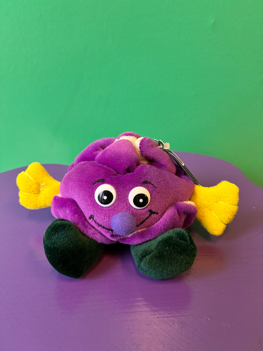 1990's・Veggie Friend Seedies・Cabby Cabbage・Beanbag Plush / ベジフレンズ・紫キャベツ・ぬいぐるみ