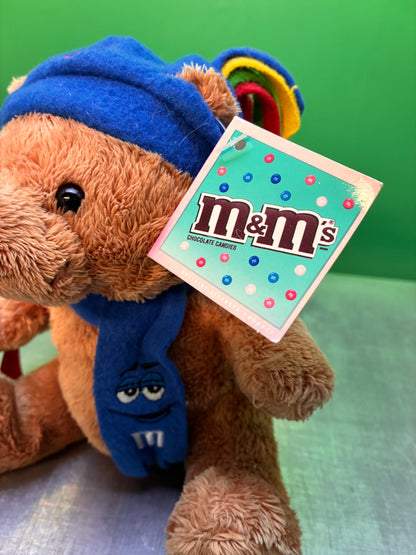 Galerie・M&M’S・Bear・Blue・Plush / エムアンドエムズ・熊・ベアー・ブルー マフラー・ぬいぐるみ