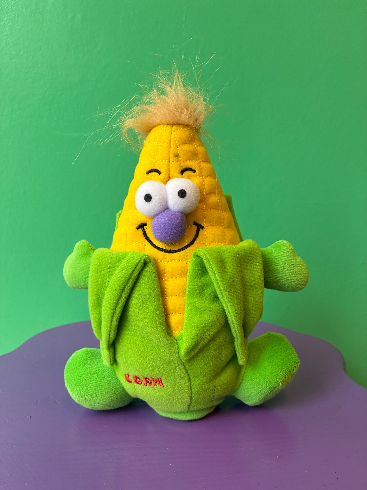 Enasco・Corn・Beanbag Plush / とうもろこし・コーン・ぬいぐるみ