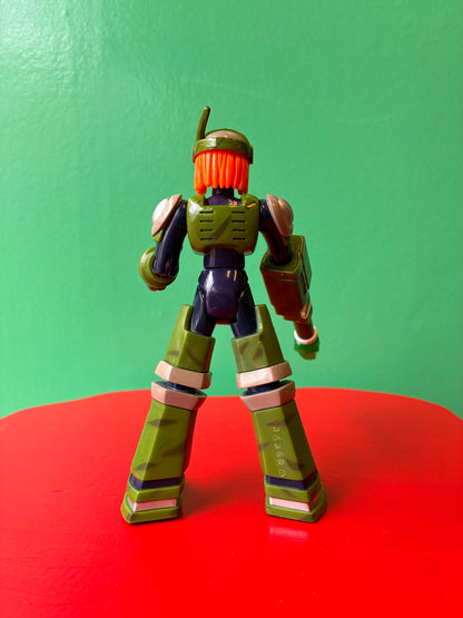 2004・Mattel・Megaman NT Warrior・Action Figure / マテル・ロックマンエグゼ・サーチマン・フィギュア