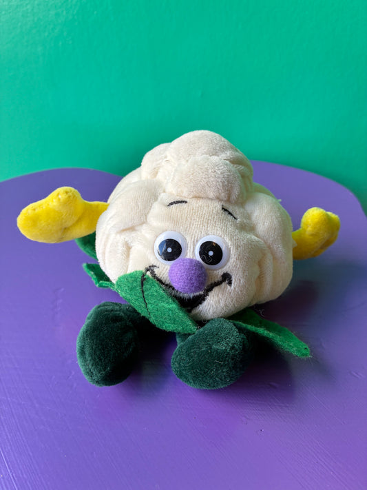 1990's・Veggie Friend Seedies・Collie Flower・Beanbag Plush / ベジフレンズ・カリフラワー・ぬいぐるみ