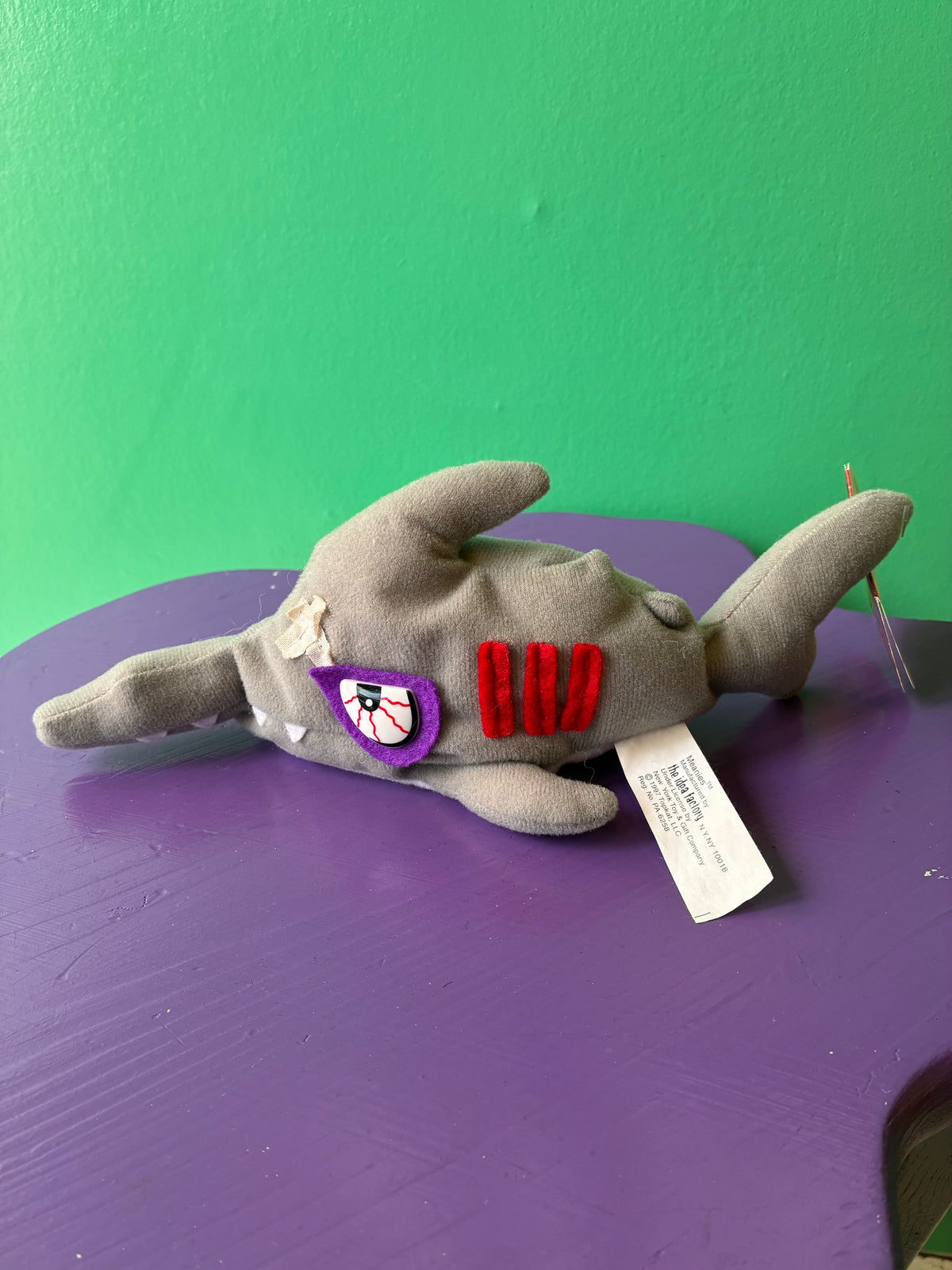 Meanies・"Sledge" Hammered Head Shark・Plush / ミーニーズ・スレッジ・ハンマードヘッドシャーク・ぬいぐるみ