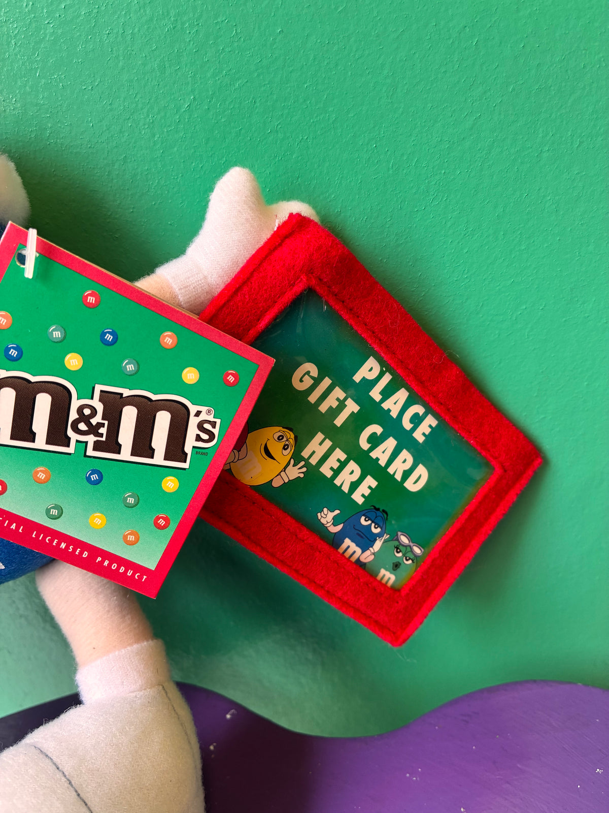 Galerie・M&M’S・Blue・Santa Hat・Plush / エムアンドエムズ・ブルー・クリスマス・サンタ帽・ぬいぐるみ