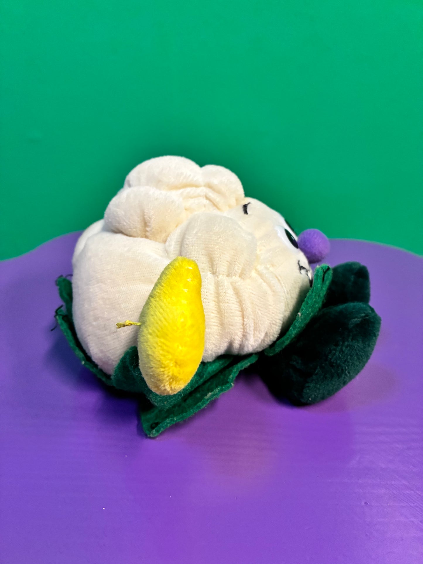 1990's・Veggie Friend Seedies・Collie Flower・Beanbag Plush / ベジフレンズ・カリフラワー・ぬいぐるみ