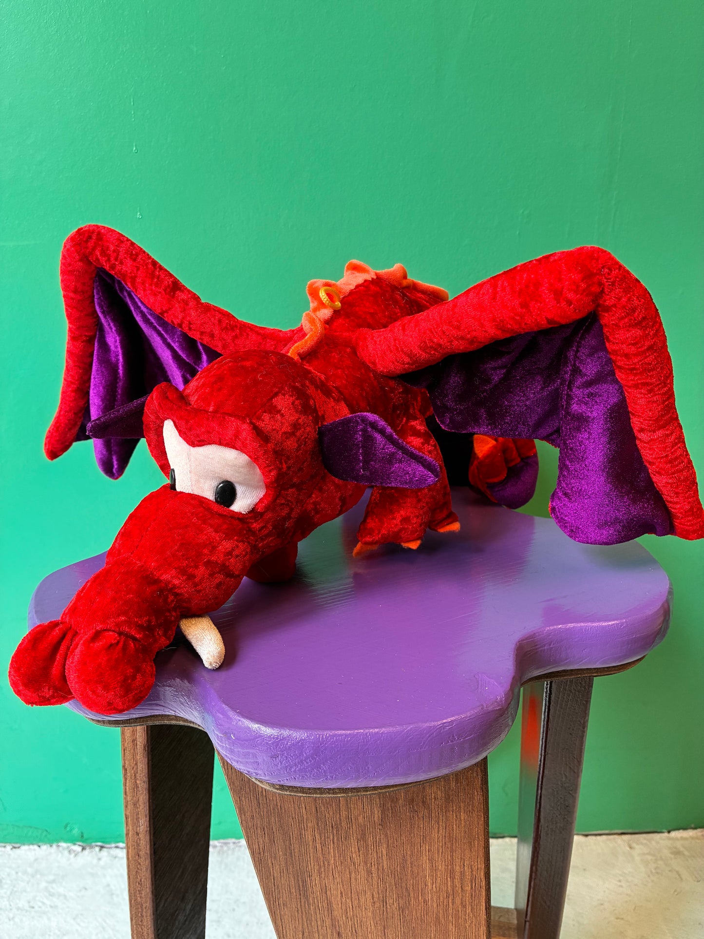 Classic Toy Co・Red Dragon・Plush / ビンテージ・ドラゴン・ぬいぐるみ