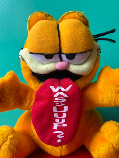 Nanco・Garfield・Wassuuup?・Plush / ビンテージ・ガーフィールド・ぬいぐるみ