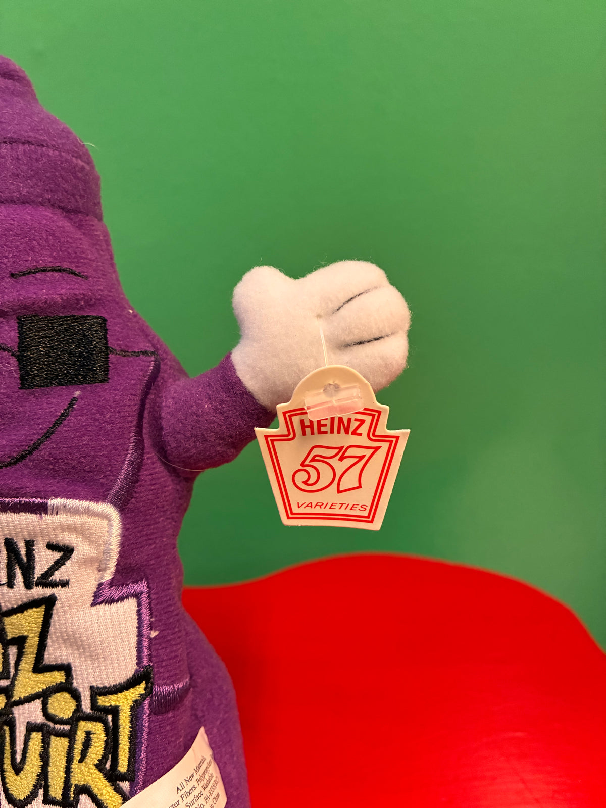 Heinz・EZ Squirt・Funky Purple・Plush / ハインツ・イージースクワート・ファンキーパープル・ぬいぐるみ