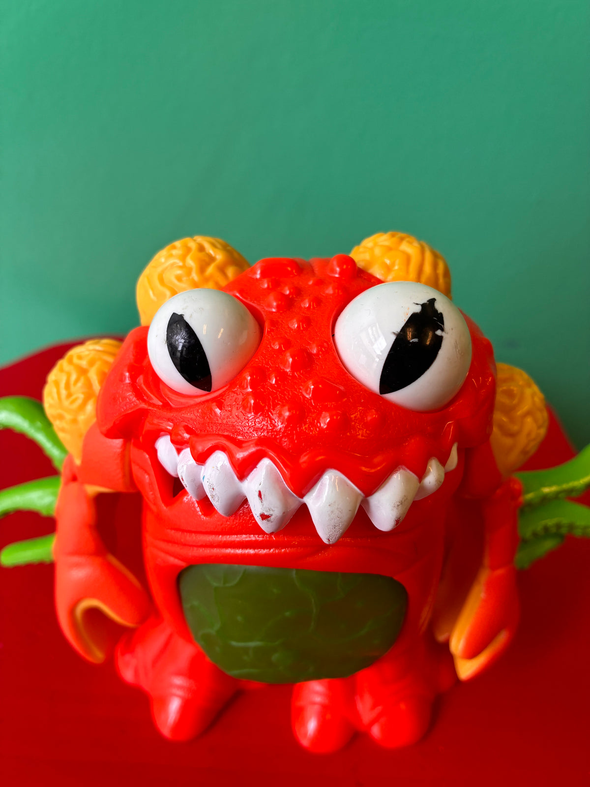 2008・Fisher Price・Imaginext・Orange Alien・Action Figure / フィッシャープライス・イマジネクスト・エイリアン・フィギュア