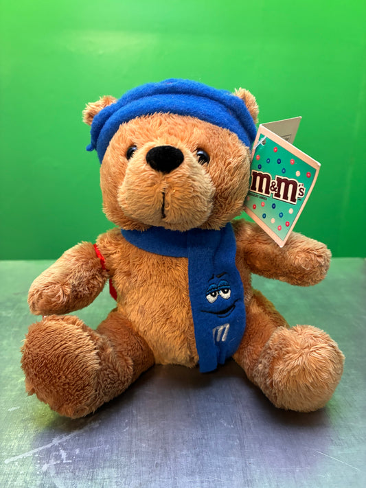 Galerie・M&M’S・Bear・Blue・Plush / エムアンドエムズ・熊・ベアー・ブルー マフラー・ぬいぐるみ