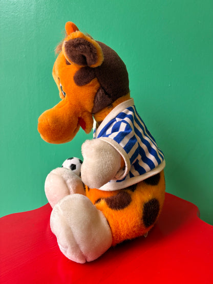 1988・Toys"R"Us・Geoffrey・Soccer・Plush / トイザらス・ジェフリー・サッカー・ぬいぐるみ