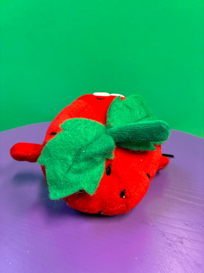 1990's・Fruit Seedies・Stu Strawberry・Beanbag Plush / フルーツシーディーズ・いちご・ストロベリー・ぬいぐるみ