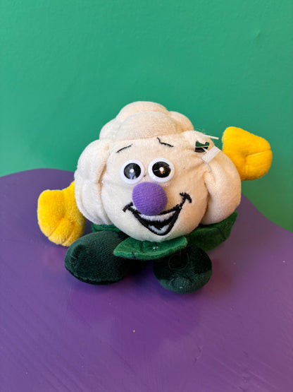 1990's・Veggie Friend Seedies・Collie Flower・Beanbag Plush / ベジフレンズ・カリフラワー・ぬいぐるみ