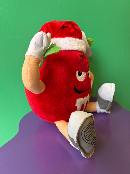 Gemmy・M&M’S・Red・Singing Santa Hat・Plush / エムアンドエムズ・レッド・クリスマス・サンタ・トーキング・ぬいぐるみ