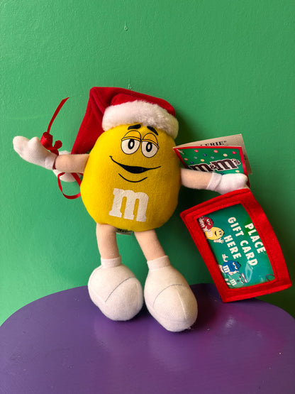 Galerie・M&M’S・Yellow・Santa Hat・Plush / エムアンドエムズ・イエロー・クリスマス・サンタ帽・ぬいぐるみ