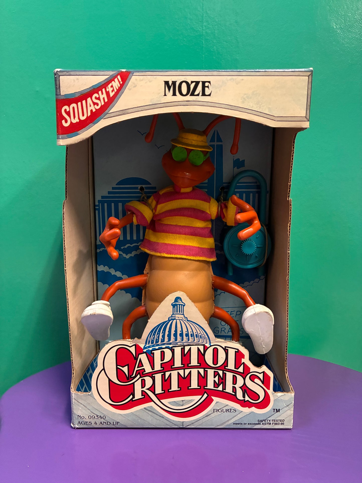 Capitol Critters・Squash Em・Moze・figure / キャピトルクリッターズ・モーズ・アクションフィギュア