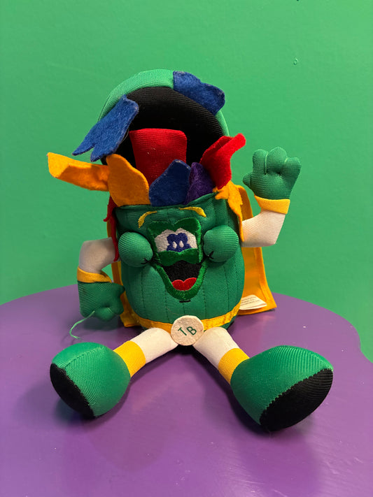 Keep Leesville Beautiful・Trash Buddy Super Hero・Plush / ゴミ箱・美化運動・ぬいぐるみ