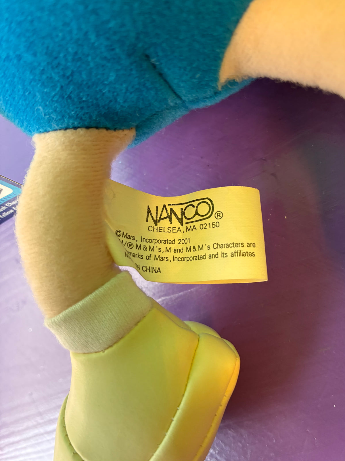 Nanco・M&M’S・Blue・Plush / エムアンドエムズ・ブルー・ぬいぐるみ