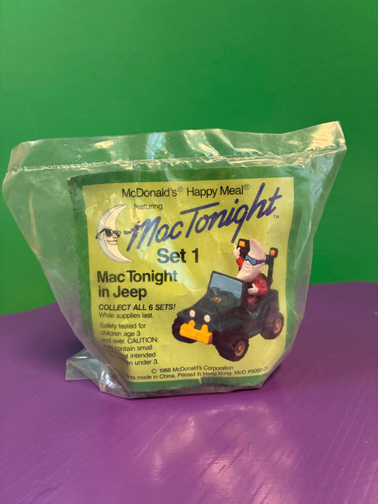 1988・McDonald's・ Mac Tonight・Meal Toy / マクドナルド・マック・トゥナイト・ミールトイ