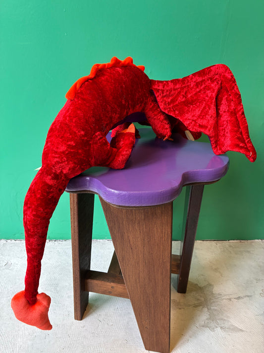 Classic Toy Co・Red Dragon・Plush / ビンテージ・ドラゴン・ぬいぐるみ