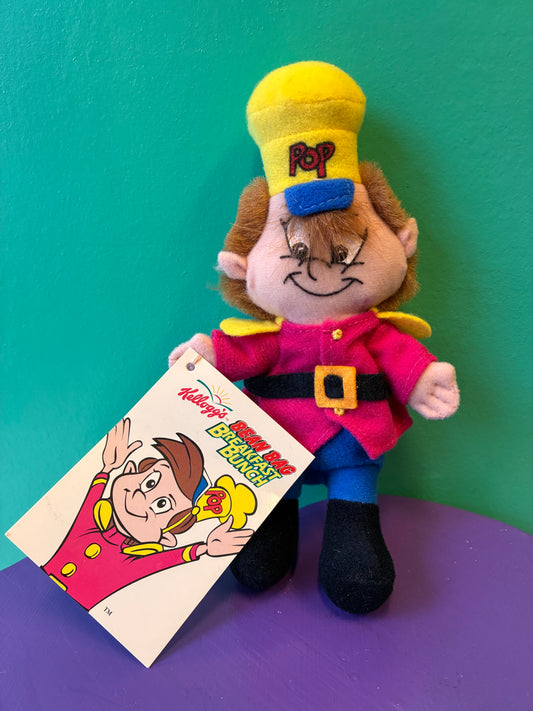 Kellogg’s Bean Bag Breakfast Bunch・Rice Krispies・Pop!・Plush / ケロッグ・ポップ・ビーンバッグ・ぬいぐるみ