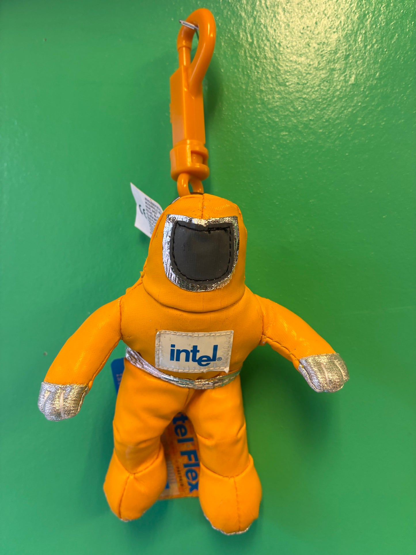 1997・intel・Bunny People・Yellow / インテル・バニーピープル・イエロー・ぬいぐるみキーチェーン