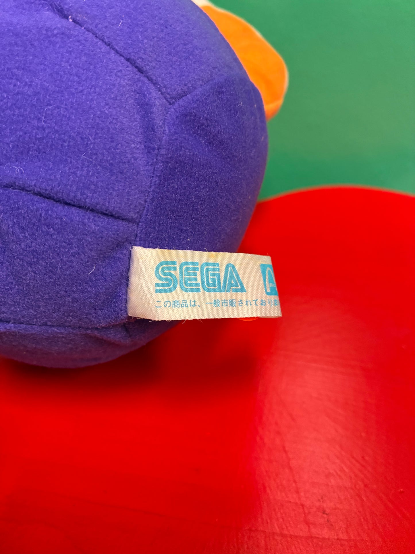 SEGA・Grimace・McDonald's・Plush / セガ・マクドナルド・グリマス・スカーフ・ぬいぐるみ