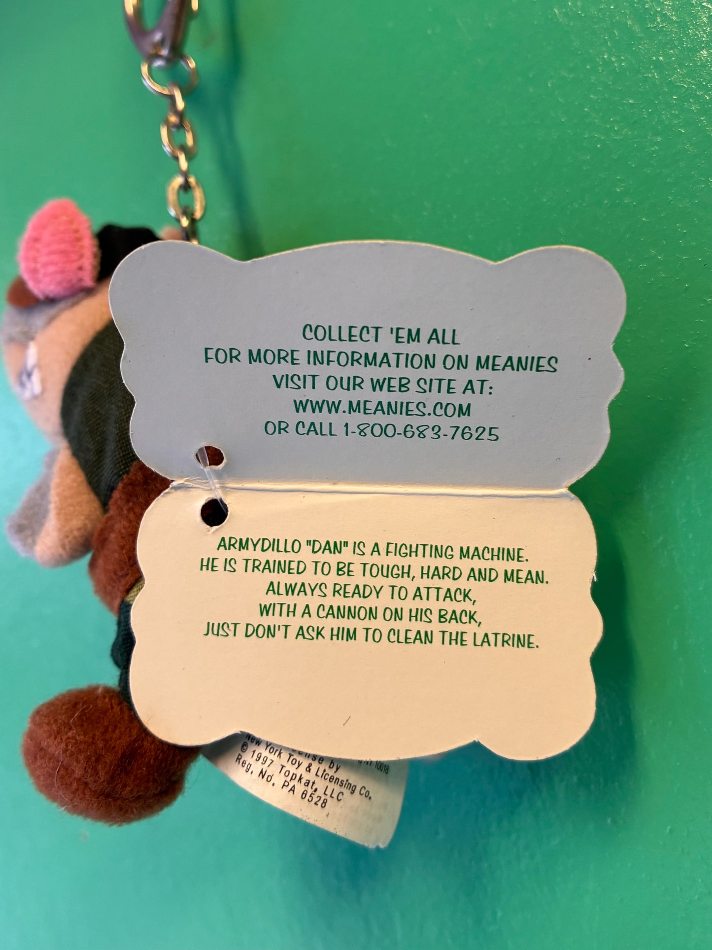Meanies・Armydillo "Dan"・Keychain / ミーニーズ・アルマジロ・キーチェーン