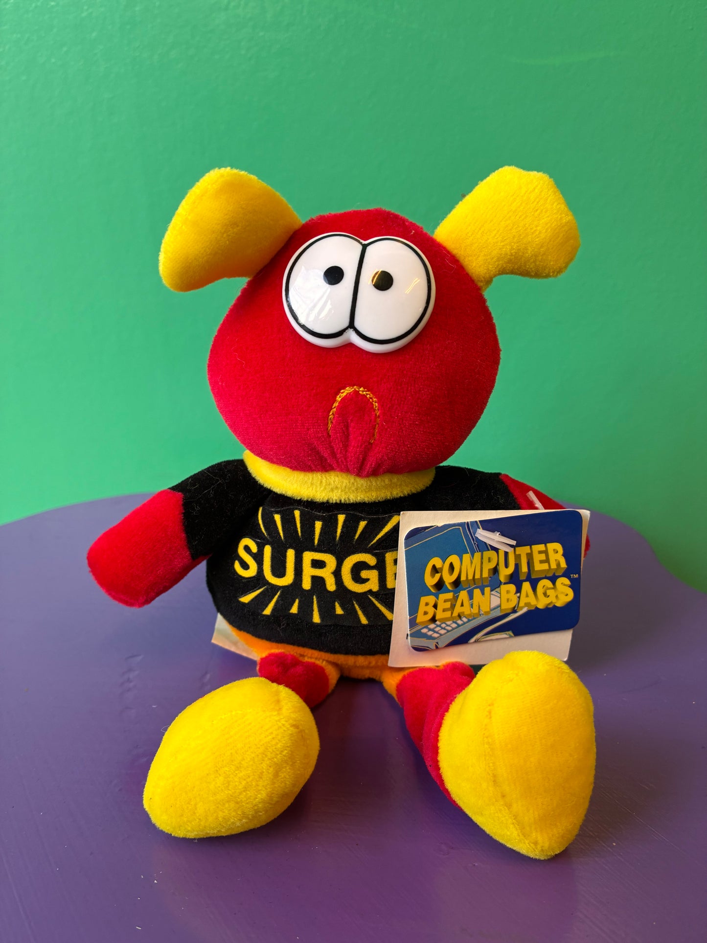 1990's・Dan Dee・Computer Bean Bags "SURGE" /ビンテージ・ダンディー・コンピューター・ぬいぐるみ