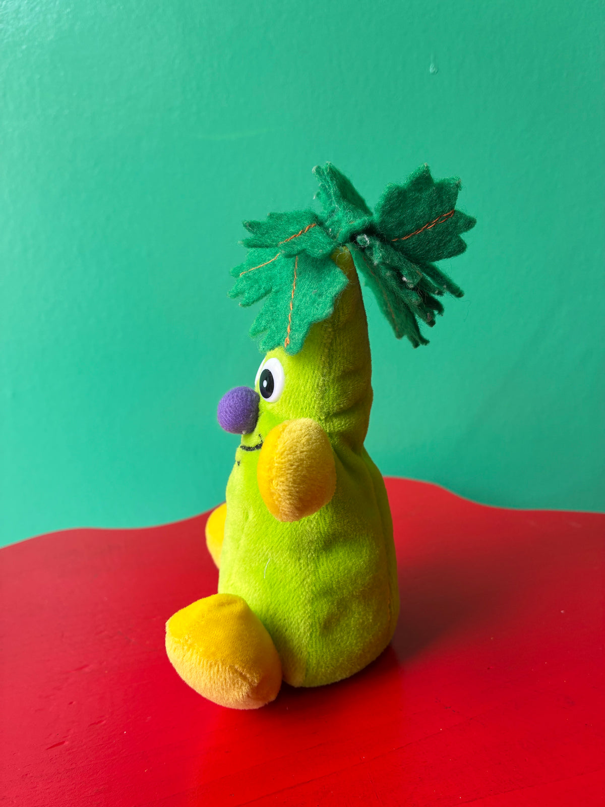 1990's・Veggie Friend Seedies・Crunchy Celery・Beanbag Plush / ベジフレンズ・セロリ・ぬいぐるみ
