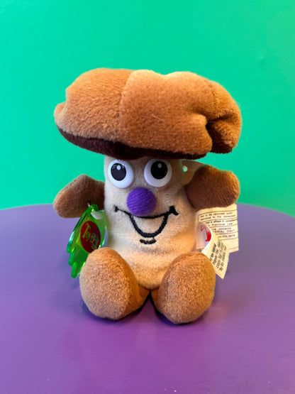 1990's・Veggie Friend Seedies・Moy Mushroom・Beanbag Plush / ベジフレンズ・キノコ・ぬいぐるみ