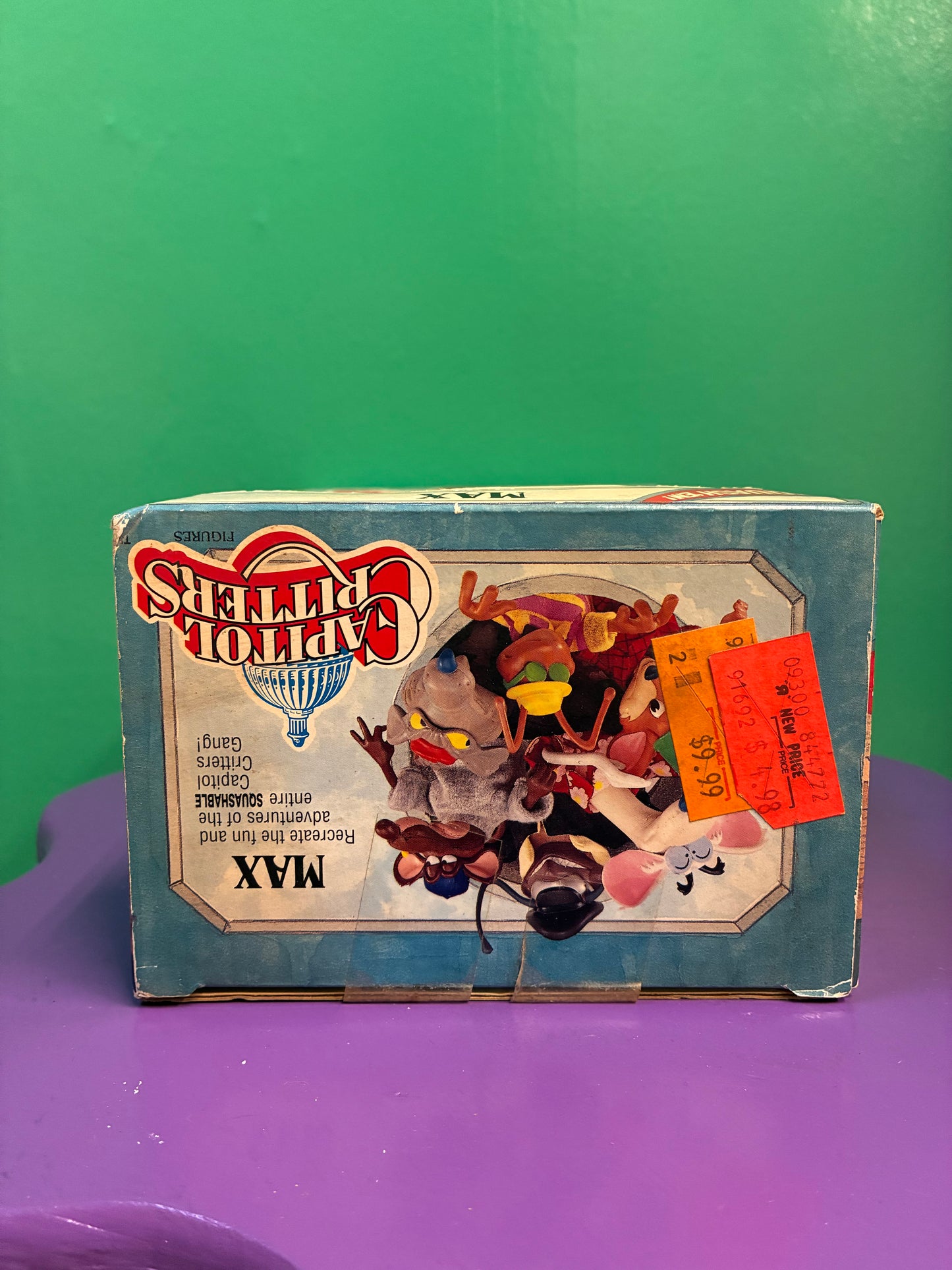 Capitol Critters・Squash Em・Max・figure / キャピトルクリッターズ・マックス・スケーター・アクションフィギュア