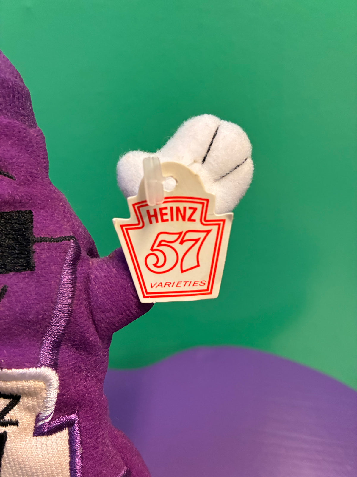 Heinz・EZ Squirt・Funky Purple・Plush / ハインツ・イージースクワート・ファンキーパープル・ぬいぐるみ