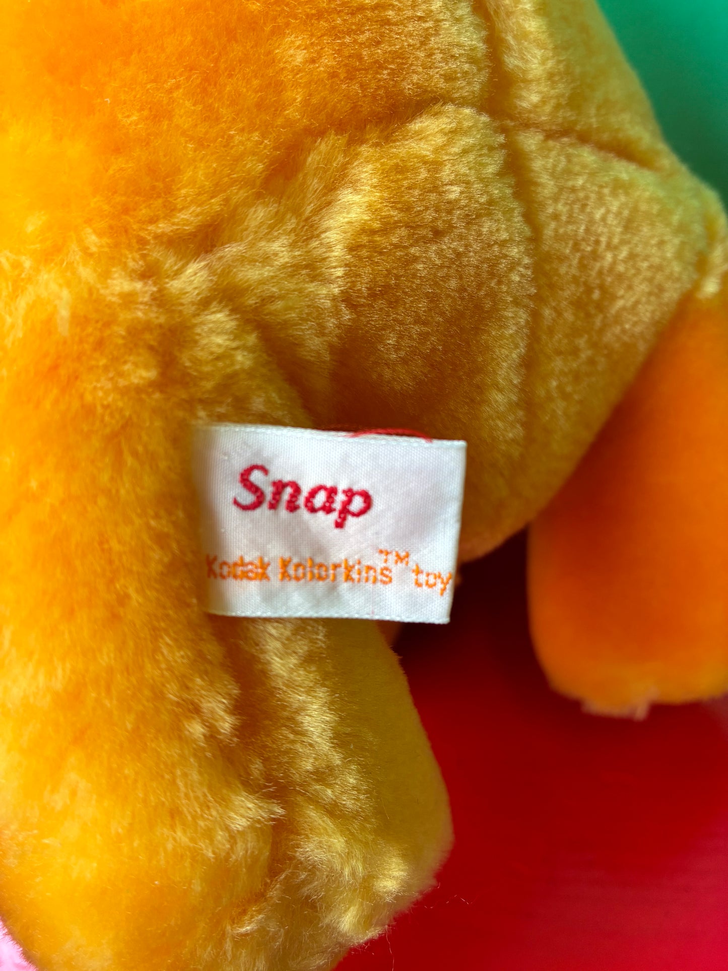 Kodak Kolorkins・Snap/ ビンテージ・コダック カラーキンズ・スナップ・ぬいぐるみ