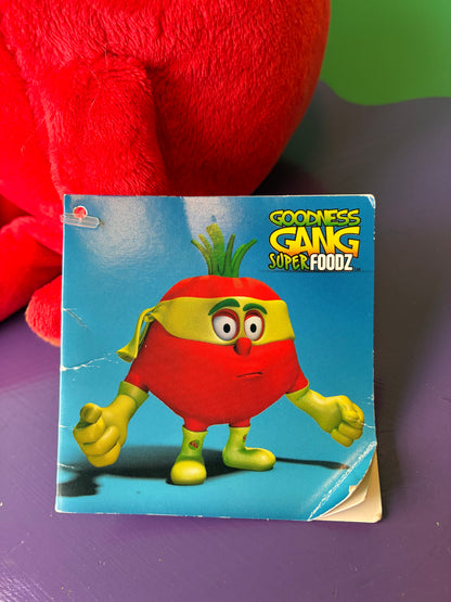 Goodness Gang・Super Foodz・Toby Tomato / グッドネスギャング スーパーフーズ・トビー トマト・ぬいぐるみ