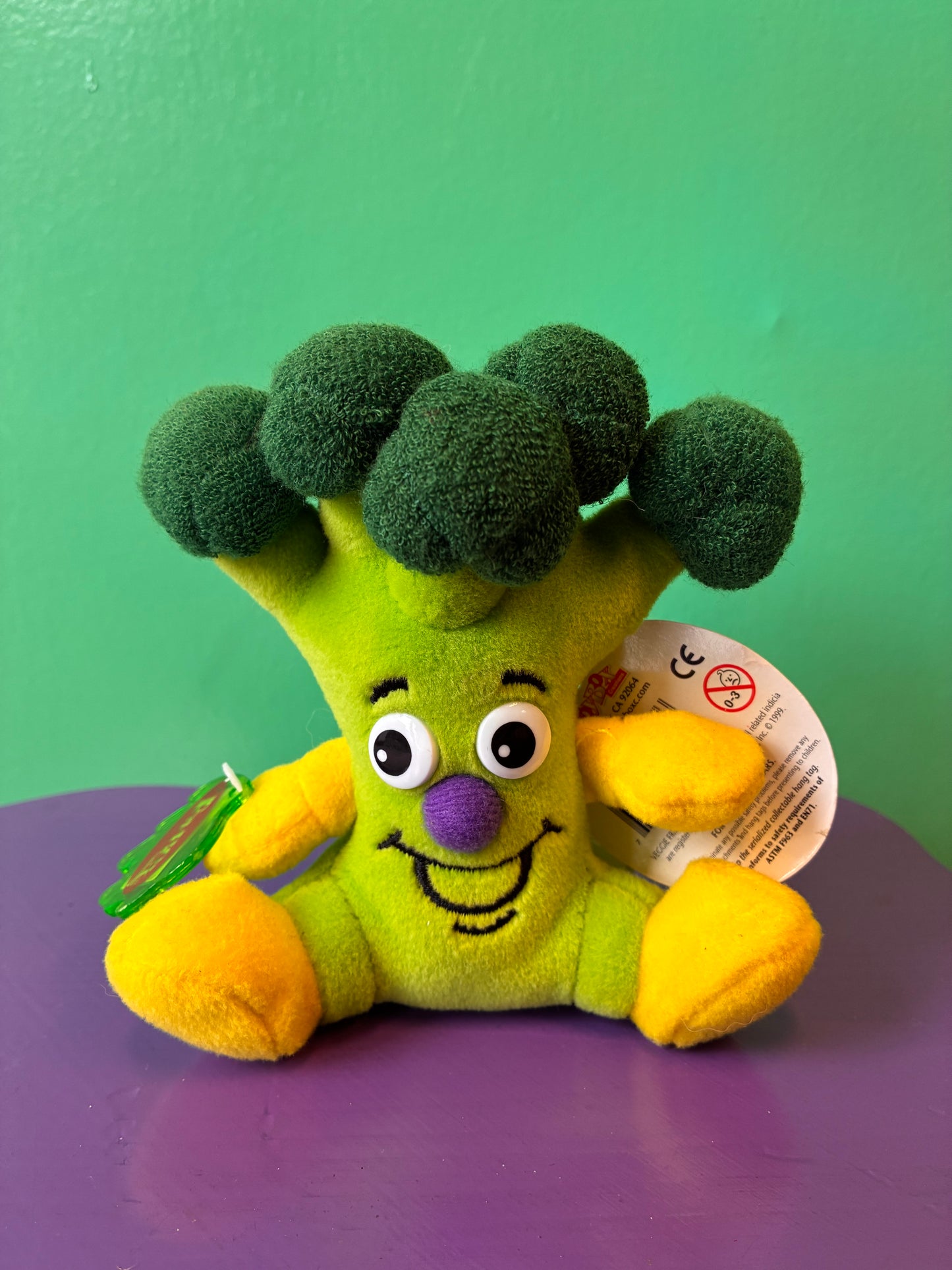 1990's・Veggie Friend Seedies・Beanbag Plush / ベジフレンズ・ブロッコリー・ぬいぐるみ