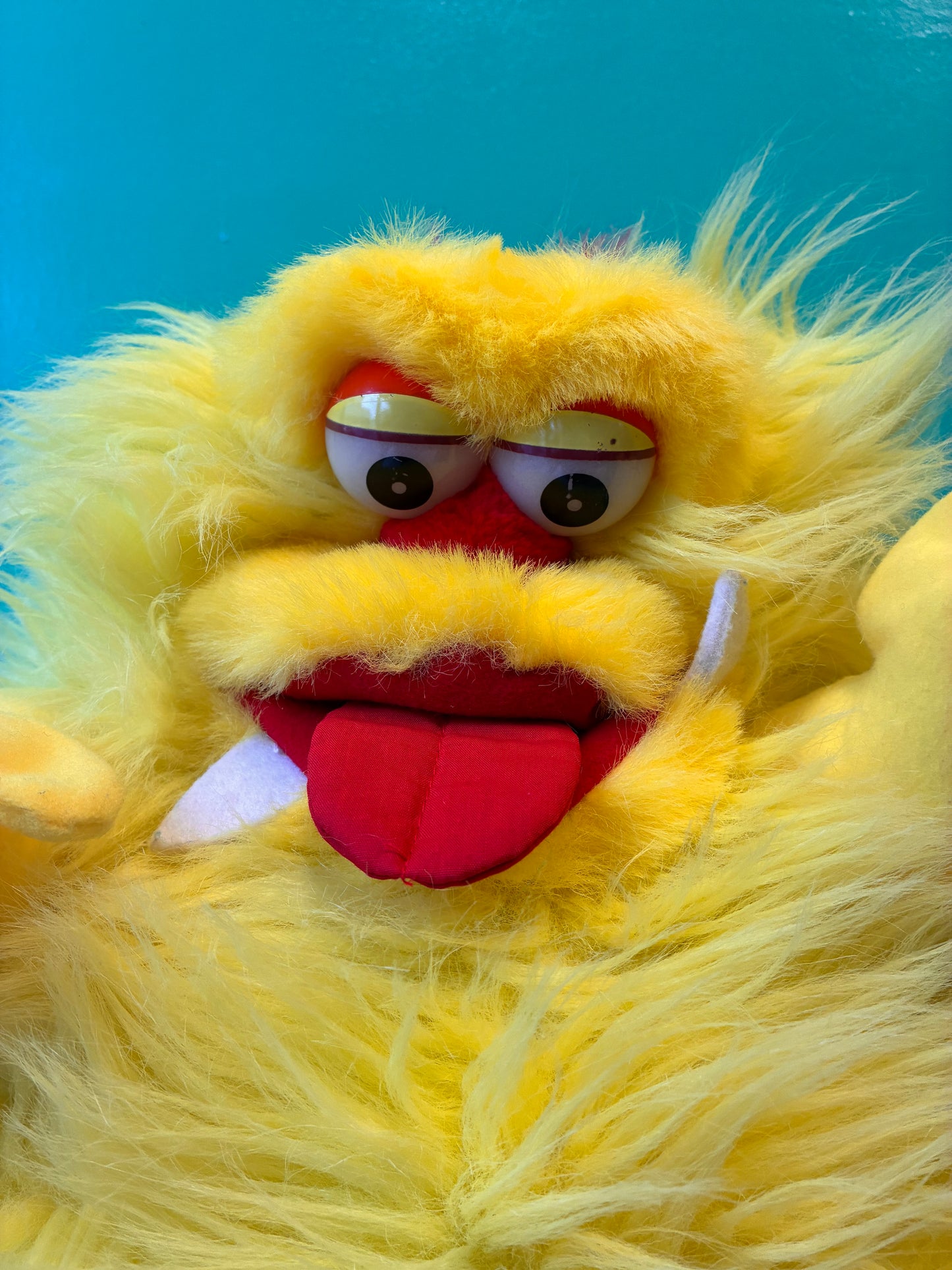 1987・Vintage・Furbles Monster・Yellow・Yangjee / ファーブルズ・イエロー・ヤンジー・パペット・ぬいぐるみ