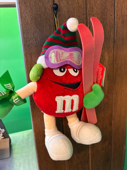 Galerie・M&M’S・Red・Skier・Plush / エムアンドエムズ・レッド・スキー・ぬいぐるみ