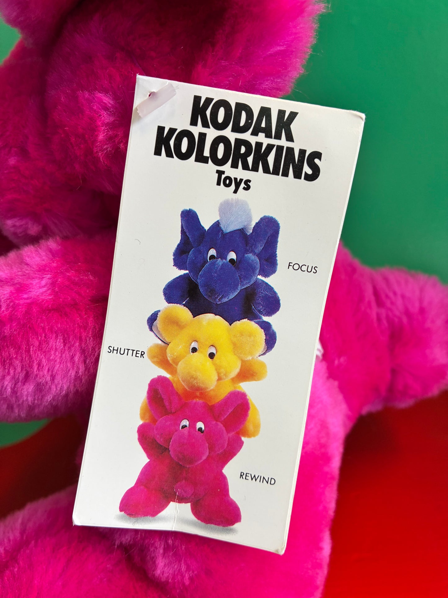 Kodak Kolorkins・Rewind / ビンテージ・コダック カラーキンズ・リワインド・ぬいぐるみ
