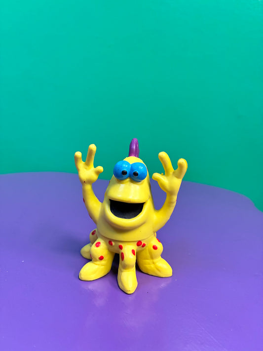 Wendy's・Applause・Alien・Yellow・PVC・Figures / ウェンディーズ・アプローズ・エイリアン・イエロー・フィギュア