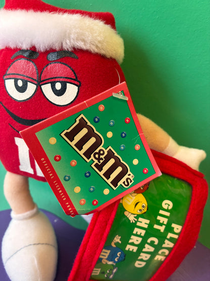 Galerie・M&M’S・Red・Santa Hat・Plush / エムアンドエムズ・レッド・クリスマス・サンタ帽・ぬいぐるみ