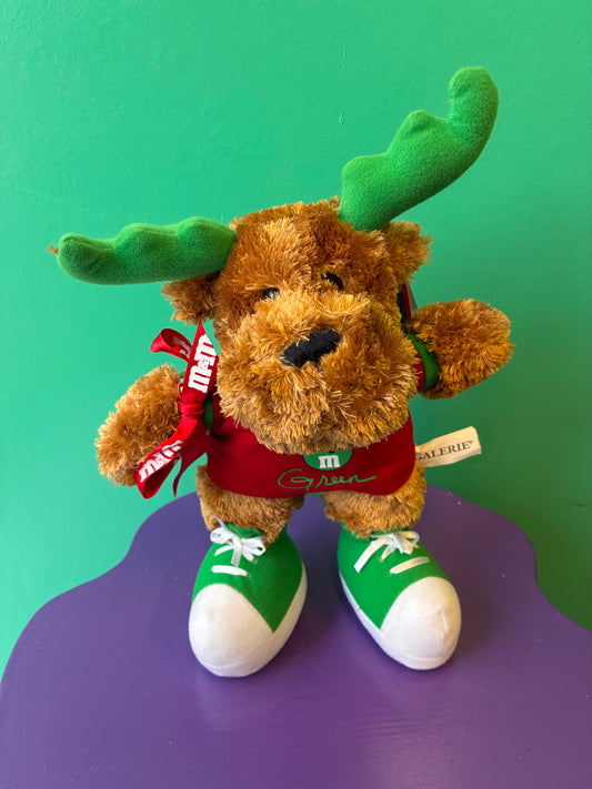 Galerie・M&M’S・Green・Reindeer・Plush / エムアンドエムズ・トナカイ・グリーン・ぬいぐるみ