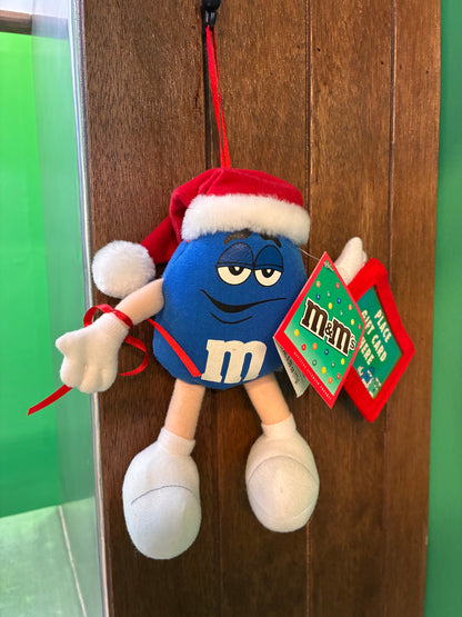 Galerie・M&M’S・Blue・Santa Hat・Plush / エムアンドエムズ・ブルー・クリスマス・サンタ帽・ぬいぐるみ