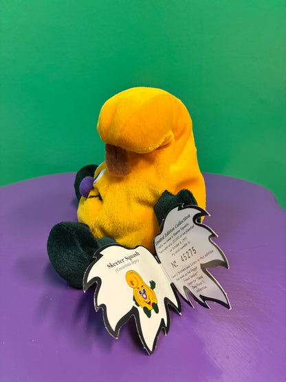 1990's・Veggie Friend Seedies・Skeeter Squash・Beanbag Plush / ベジフレンズ・カボチャ・ぬいぐるみ