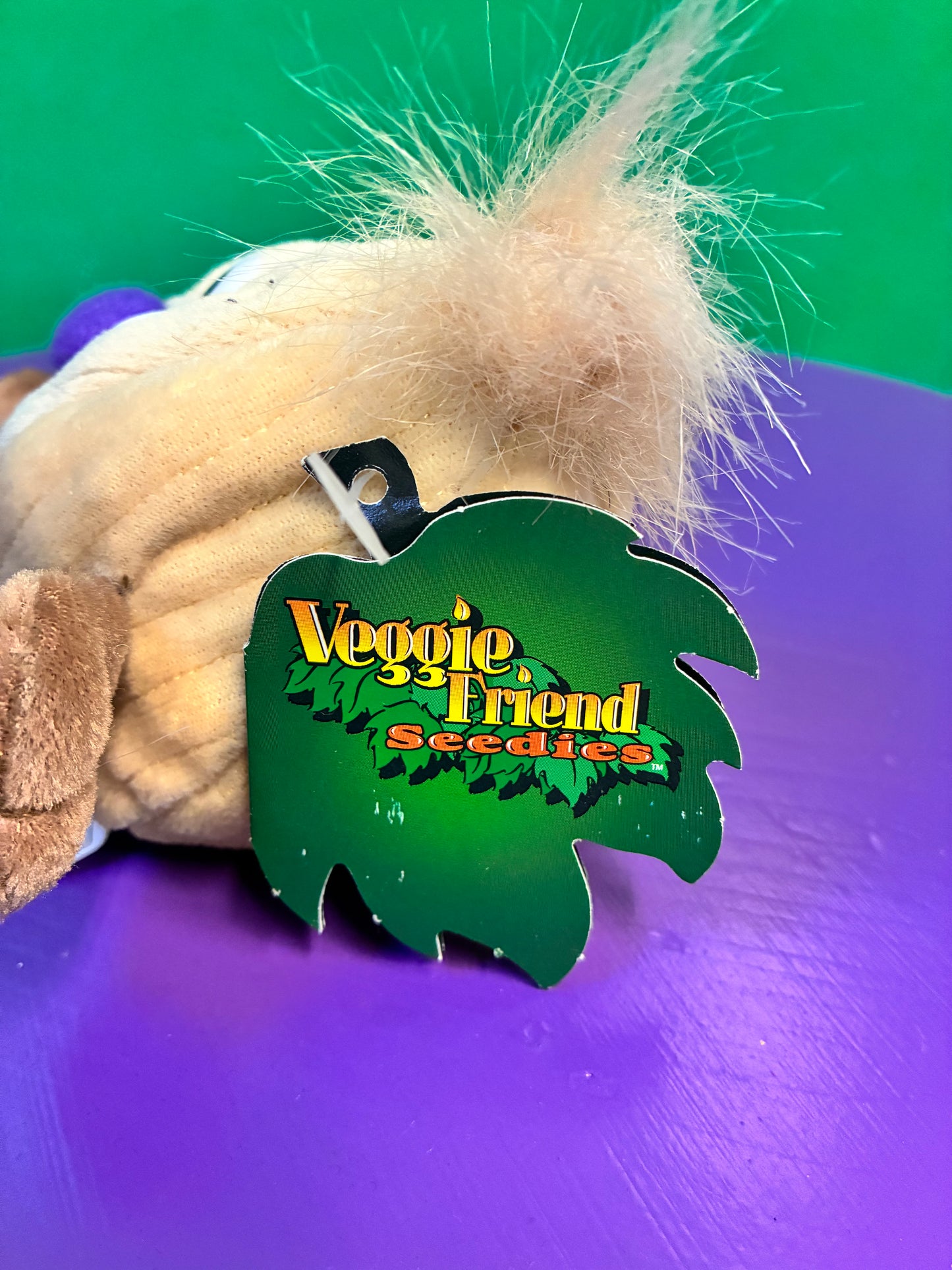 1990's・Veggie Friend Seedies・Ollie Onion・Beanbag Plush / ベジフレンズ・玉ねぎ・オニオン・ぬいぐるみ