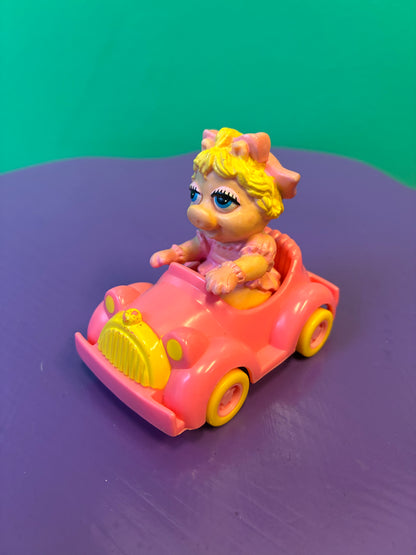 1986・McDonald's・ Muppet Babies・Miss Piggy・Meal Toy / マクドナルド・マペットベイビーズ・ミスピギー・ミールトイさ