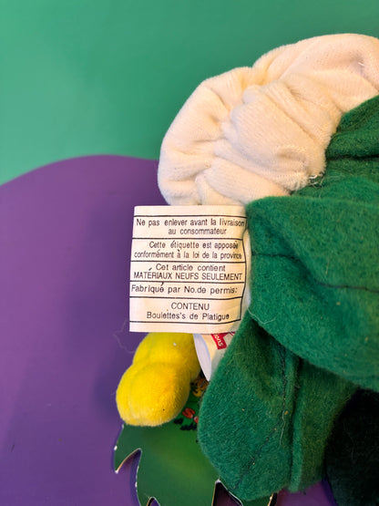 1990's・Veggie Friend Seedies・Collie Flower・Beanbag Plush / ベジフレンズ・カリフラワー・ぬいぐるみ