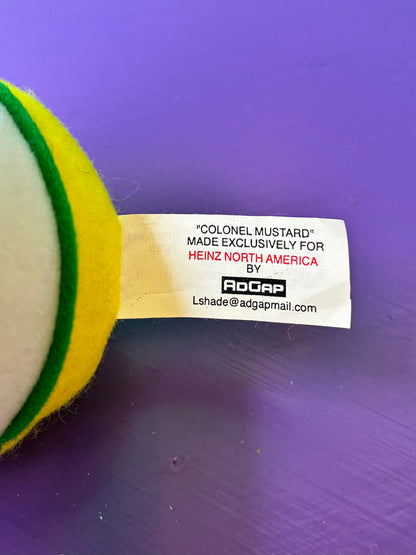 Heinz・57 Pourable Mustard・Plush / ハインツ・マスタード・ぬいぐるみ