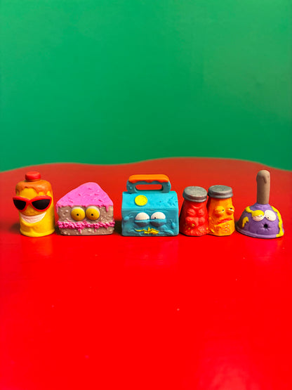 The Grossery Gang / グロッサリーギャング・ミニフィギュア5点セット
