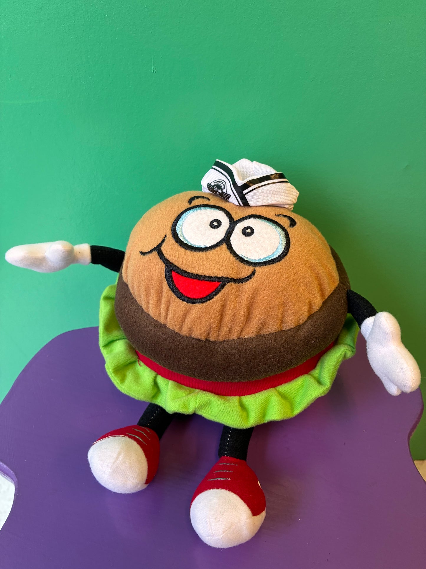 Kelly Toy・Sugar Loaf・Steak 'n Shake・Sizzle Burger・Plush / ケリートイ・シュガーローフ・ハンバーガー・ぬいぐるみ